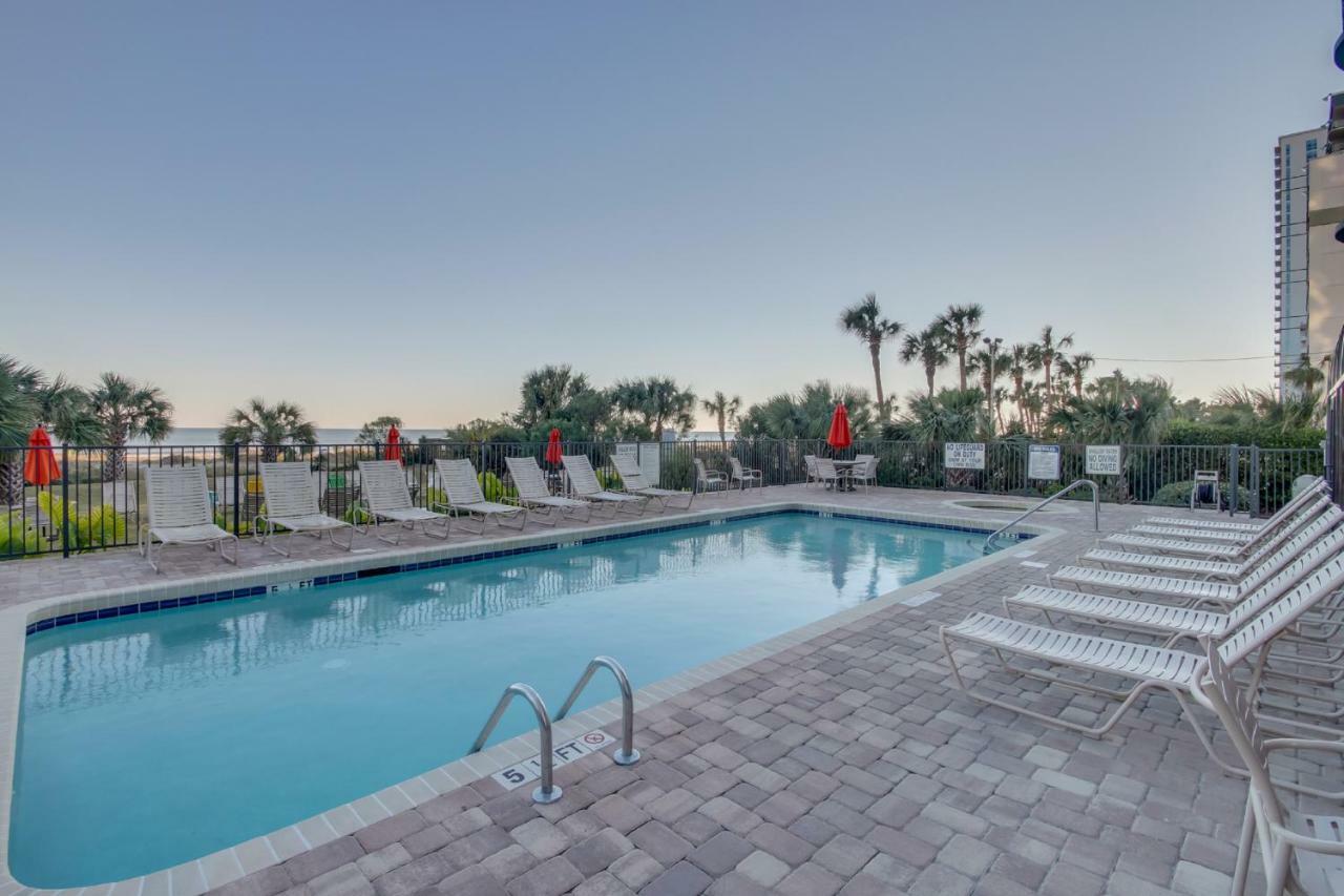 Oceanfront Condo W Balcony King Bed Meridian Plaza Myrtle Beach Exteriér fotografie