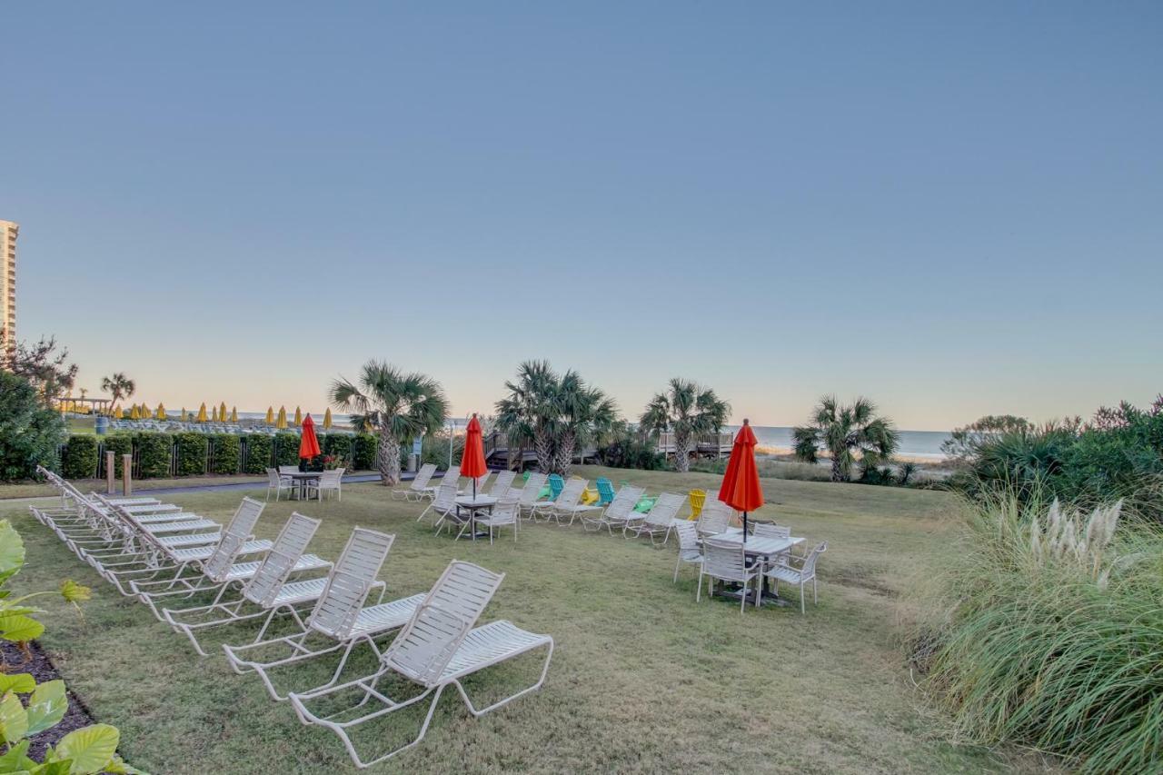 Oceanfront Condo W Balcony King Bed Meridian Plaza Myrtle Beach Exteriér fotografie