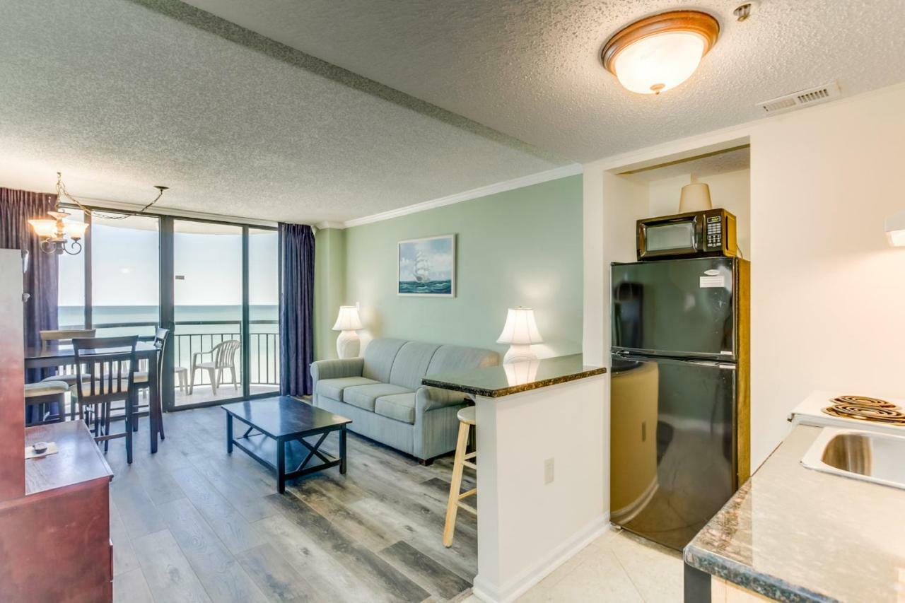 Oceanfront Condo W Balcony King Bed Meridian Plaza Myrtle Beach Exteriér fotografie