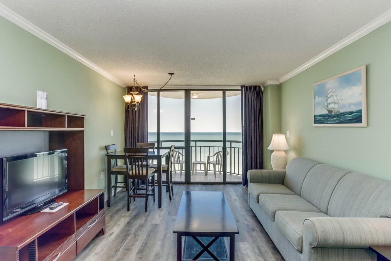 Oceanfront Condo W Balcony King Bed Meridian Plaza Myrtle Beach Exteriér fotografie