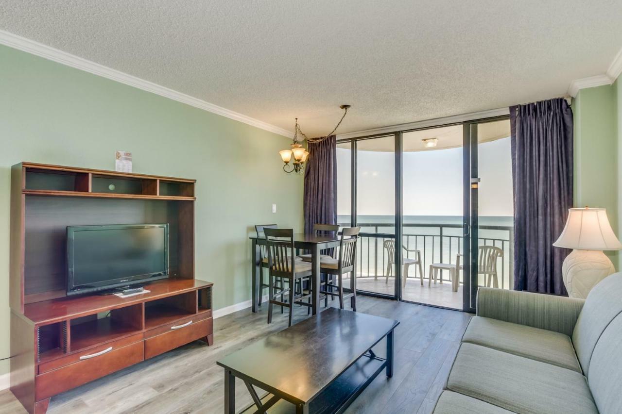 Oceanfront Condo W Balcony King Bed Meridian Plaza Myrtle Beach Exteriér fotografie