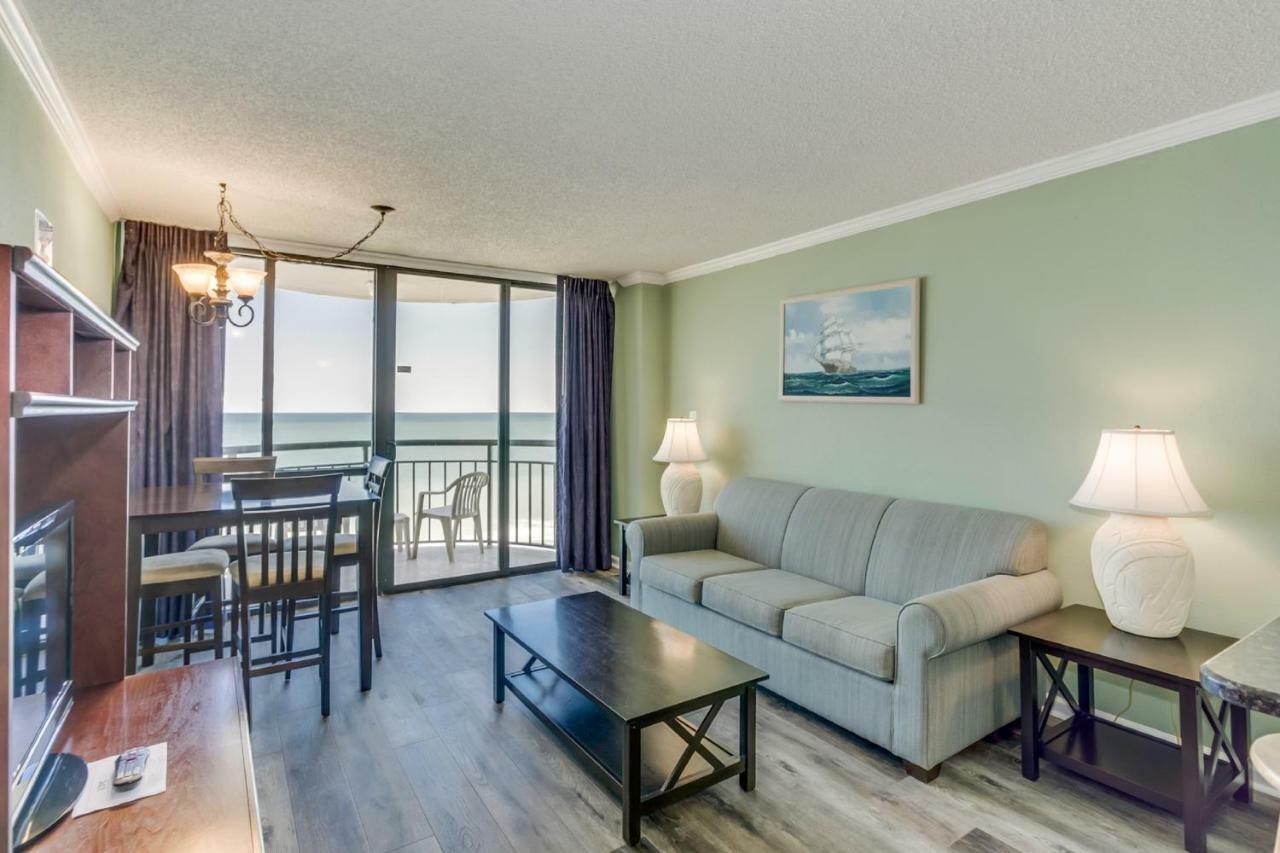 Oceanfront Condo W Balcony King Bed Meridian Plaza Myrtle Beach Exteriér fotografie