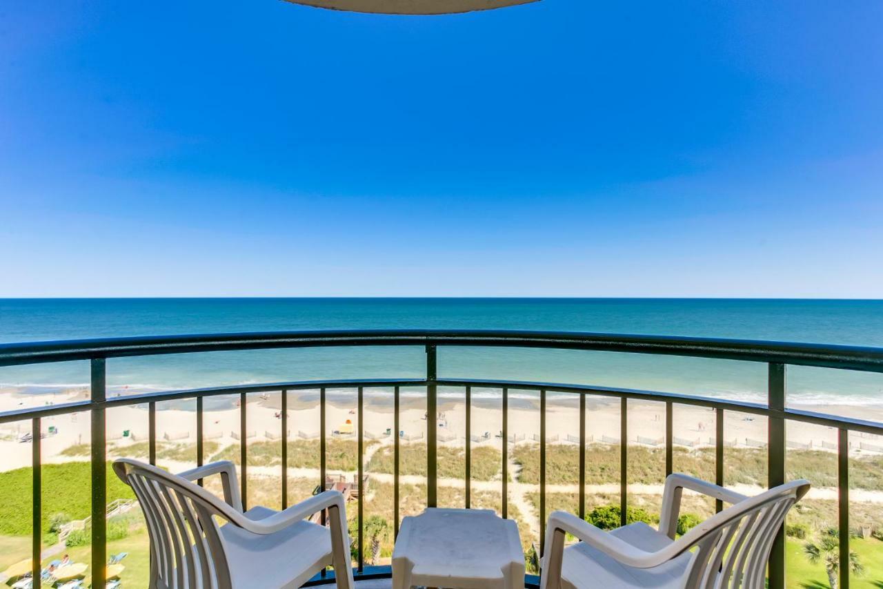Oceanfront Condo W Balcony King Bed Meridian Plaza Myrtle Beach Exteriér fotografie