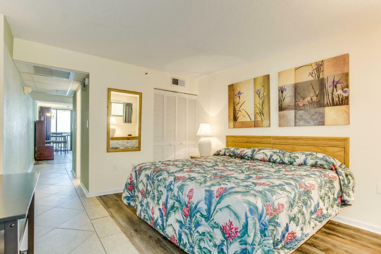 Oceanfront Condo W Balcony King Bed Meridian Plaza Myrtle Beach Exteriér fotografie
