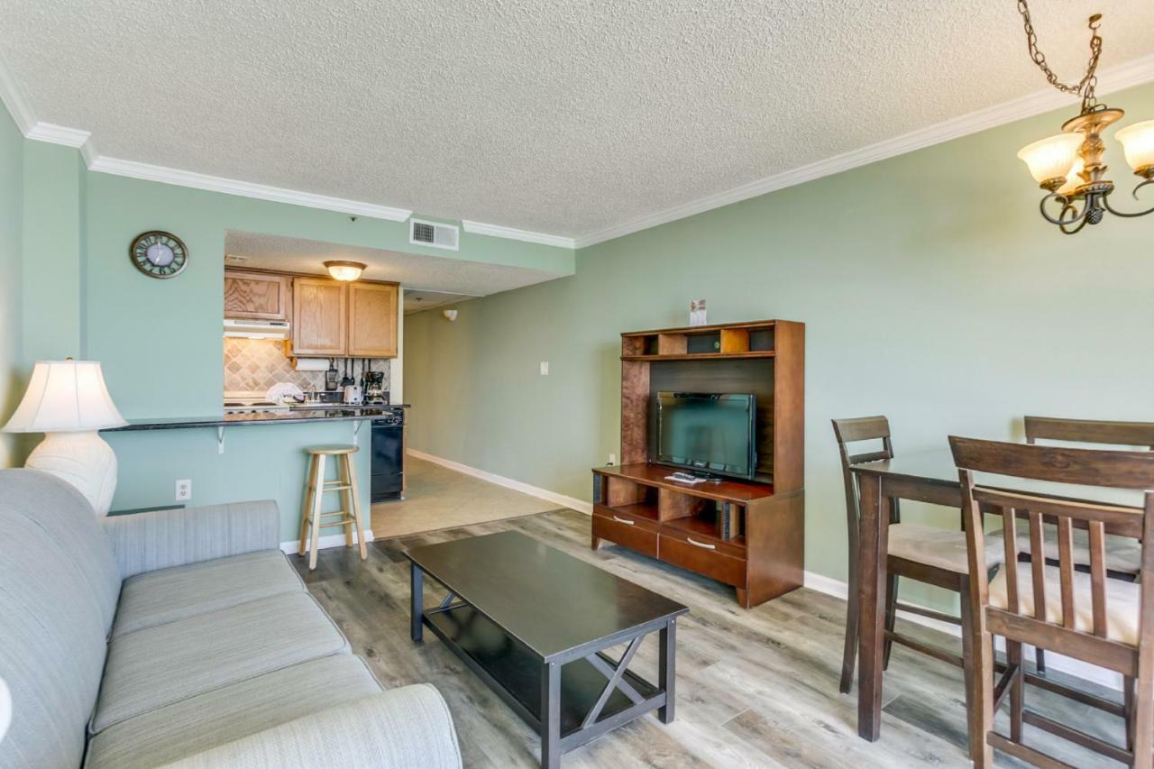 Oceanfront Condo W Balcony King Bed Meridian Plaza Myrtle Beach Exteriér fotografie
